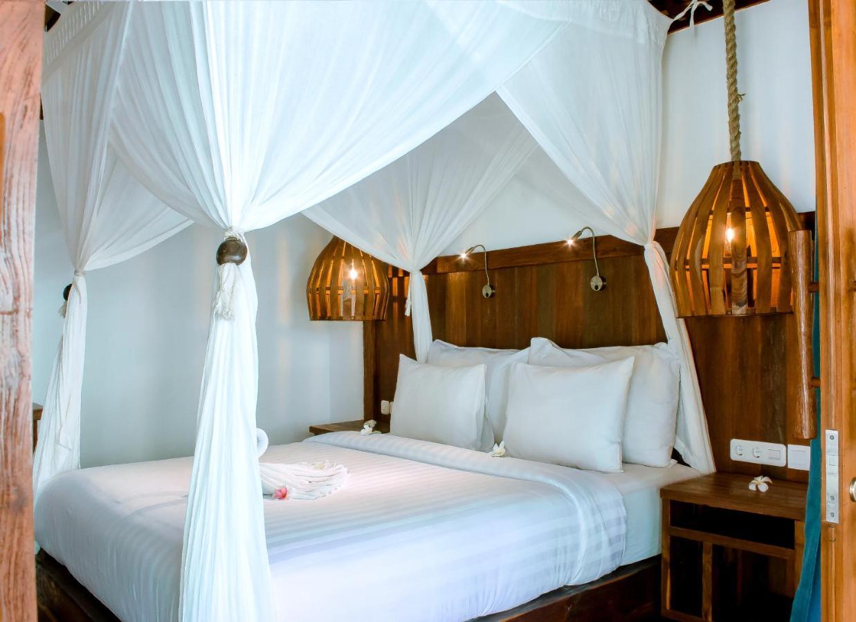 Island View Bar & Bungalow Gili Islands Exterior photo
