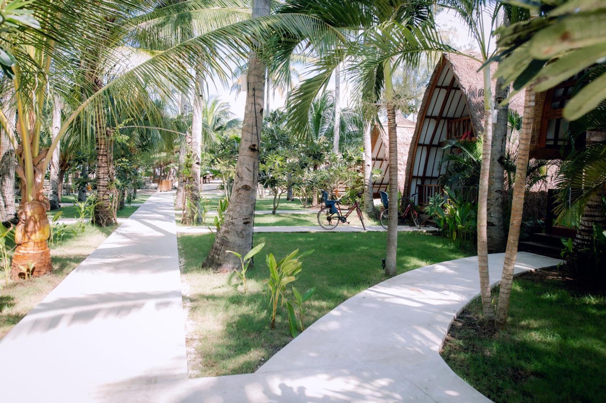 Island View Bar & Bungalow Gili Islands Exterior photo