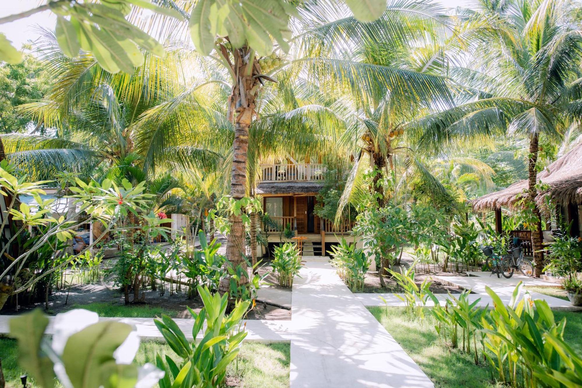 Island View Bar & Bungalow Gili Islands Exterior photo