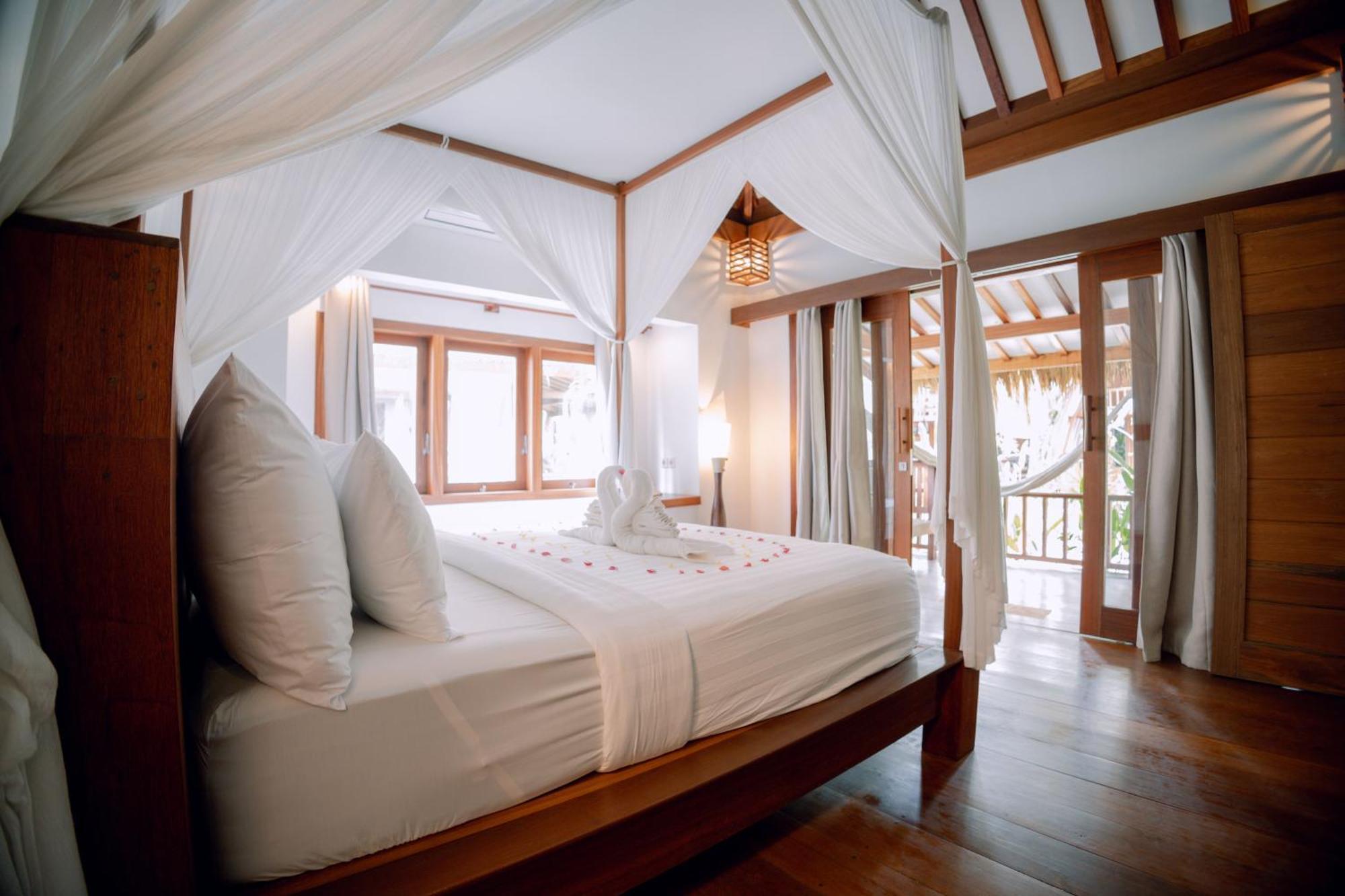 Island View Bar & Bungalow Gili Islands Exterior photo