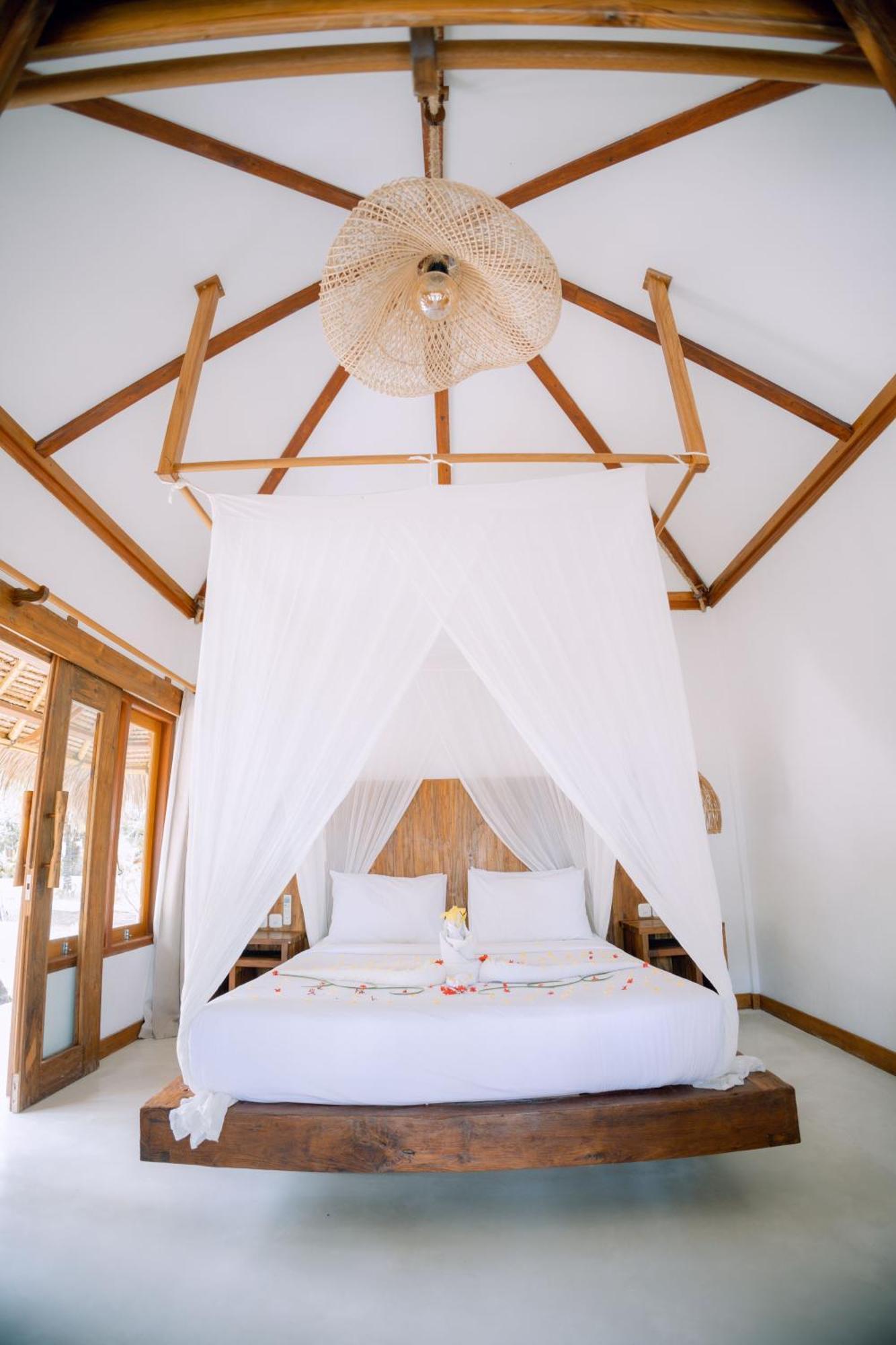Island View Bar & Bungalow Gili Islands Exterior photo