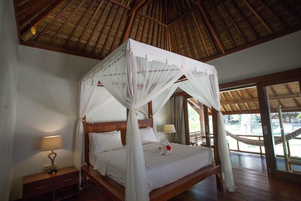 Island View Bar & Bungalow Gili Islands Exterior photo